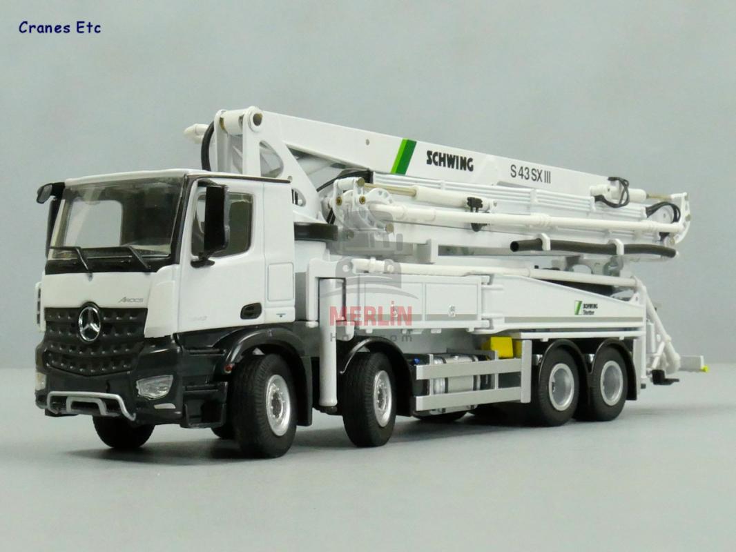 1/50 Mercedes Arocs 8x4 Schwing S43SX III 