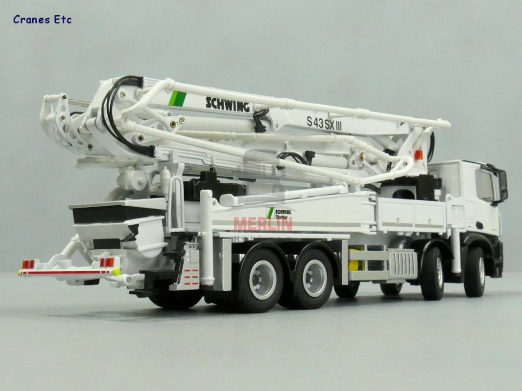 1/50 Mercedes Arocs 8x4 Schwing S43SX III 