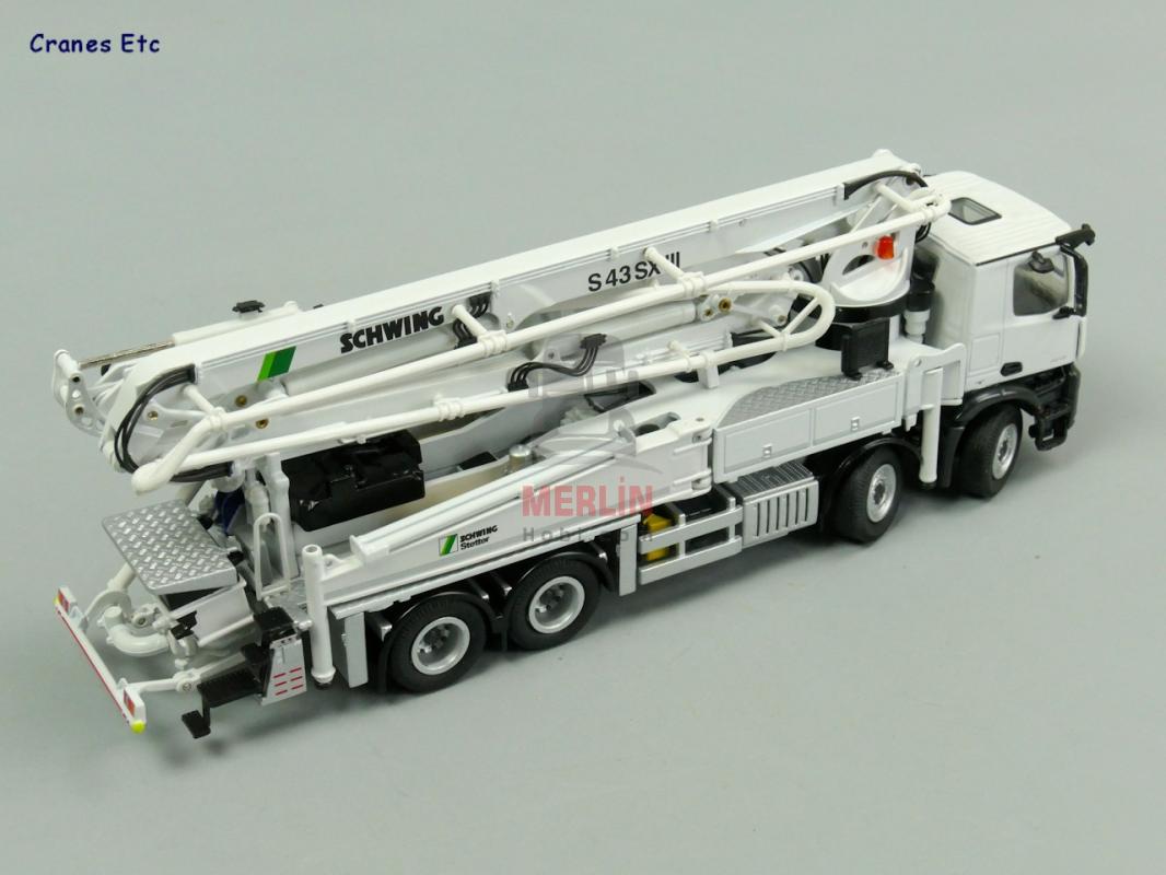 1/50 Mercedes Arocs 8x4 Schwing S43SX III 
