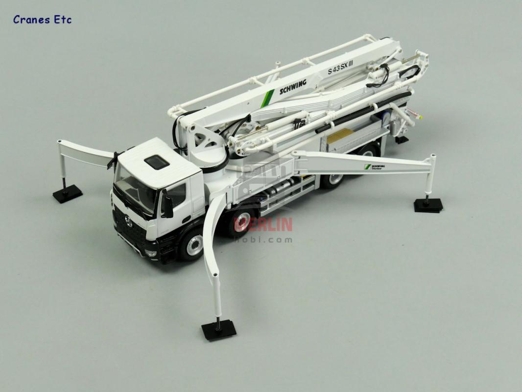 1/50 Mercedes Arocs 8x4 Schwing S43SX III 