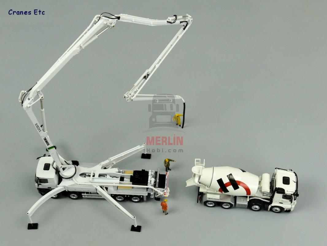 1/50 Mercedes Arocs 8x4 Schwing S43SX III 