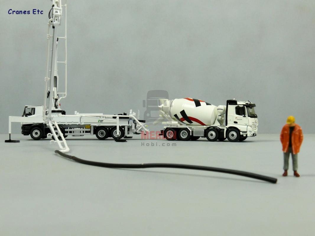 1/50 Mercedes Arocs 8x4 Schwing S43SX III 