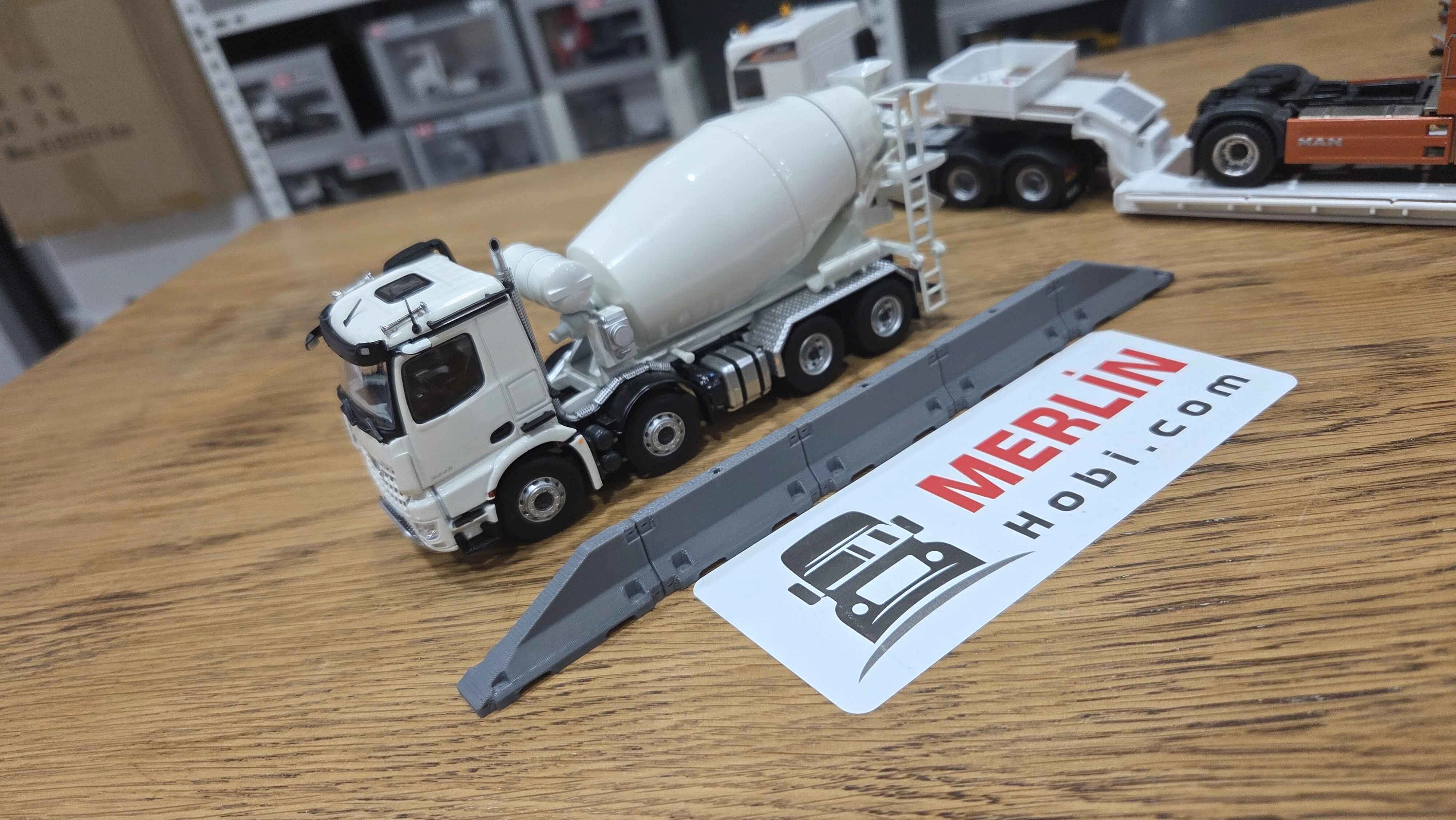 1/50 - Beton Blok 5 Parça - Diorama ve Yük için Aksesuar