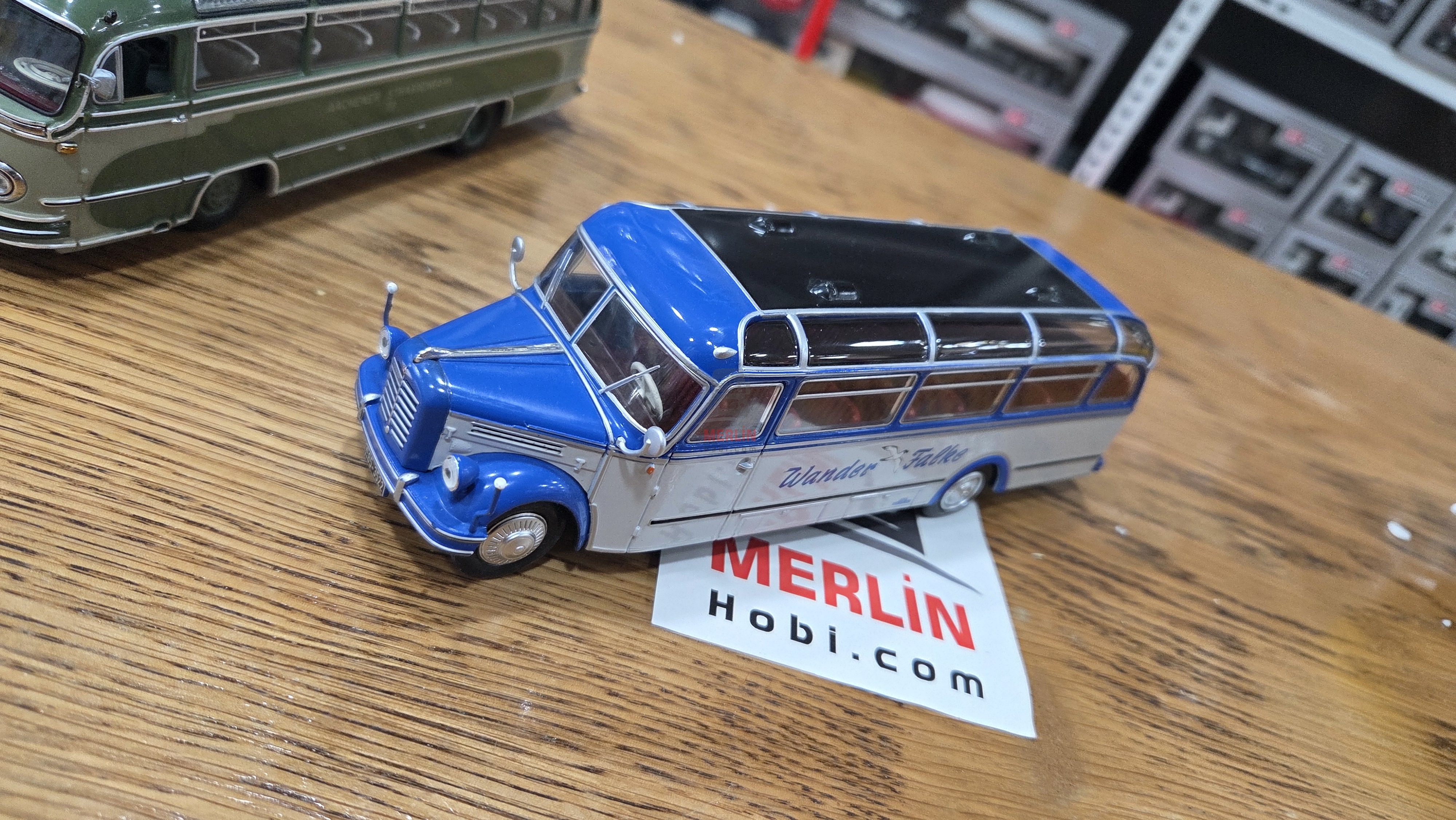 1/43 Ölçek -ikinci el - Borgward BO4000 Otobüs  1952