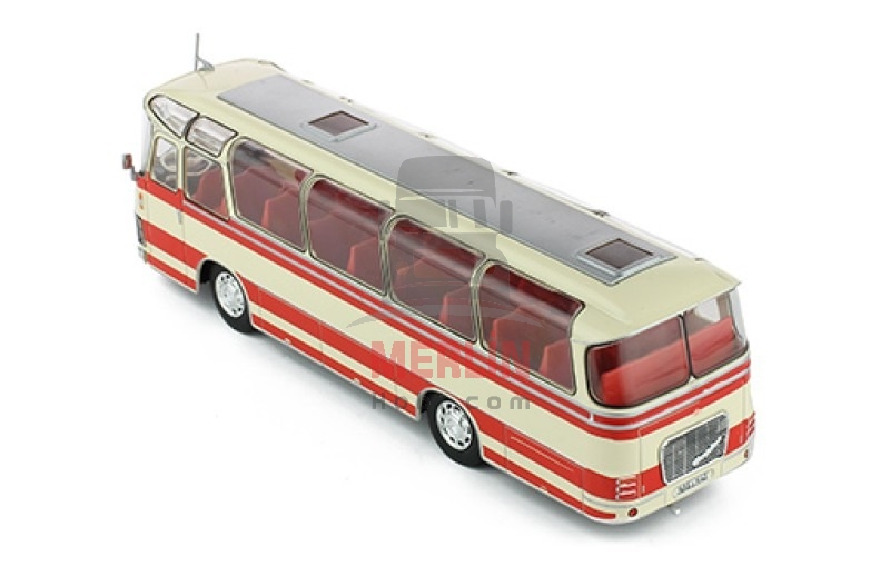 1/43 scale - Neoplan NH 9L 1964 Beige and Red