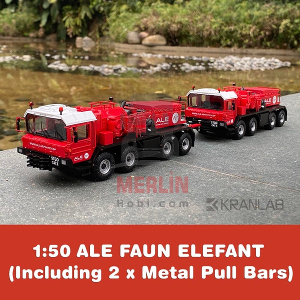 1/50 Mammoet ALE Faun SLT-50 4axle Elefant - Kranlab
