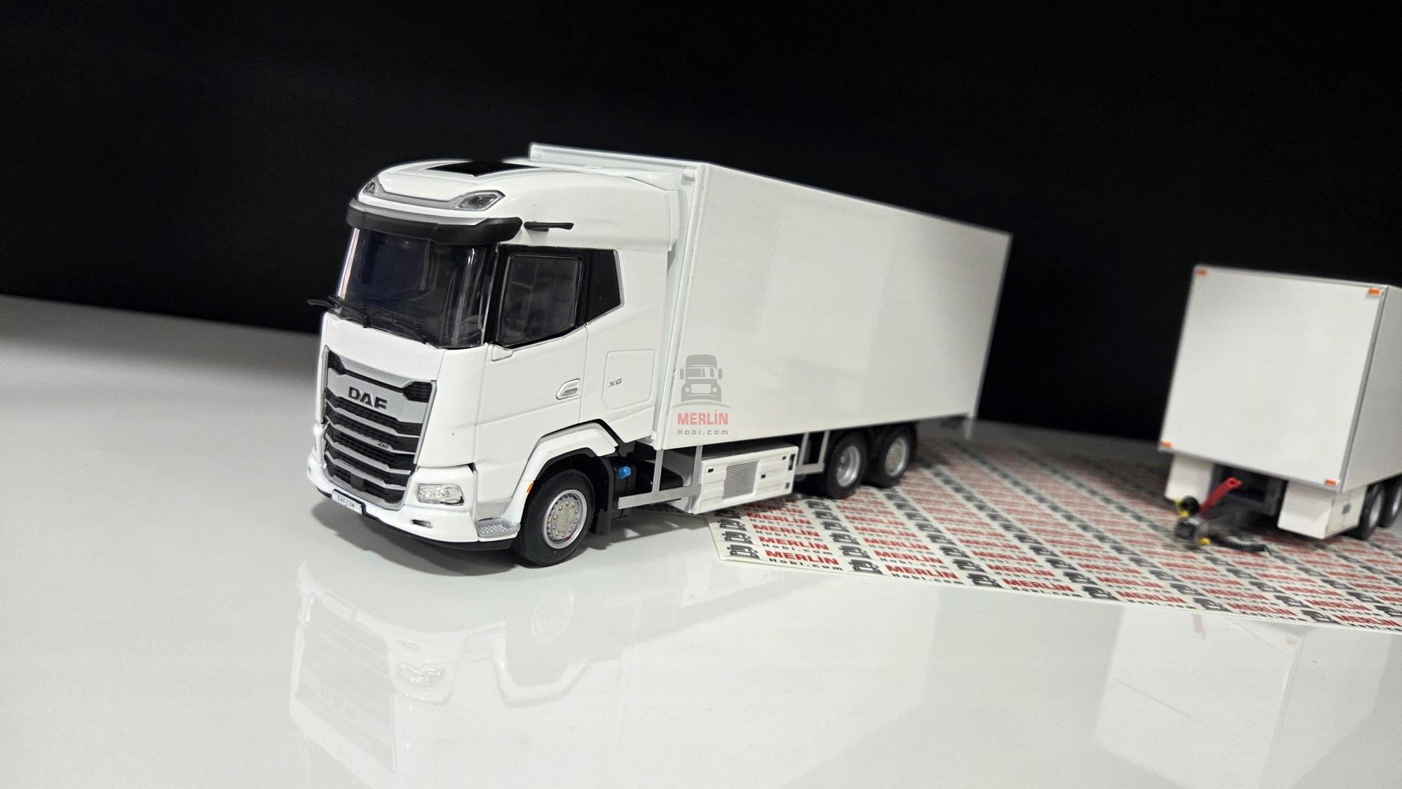 1/50 Rigid; DAF XG Soğutuculu Kamyon + Soğutuculu Römork