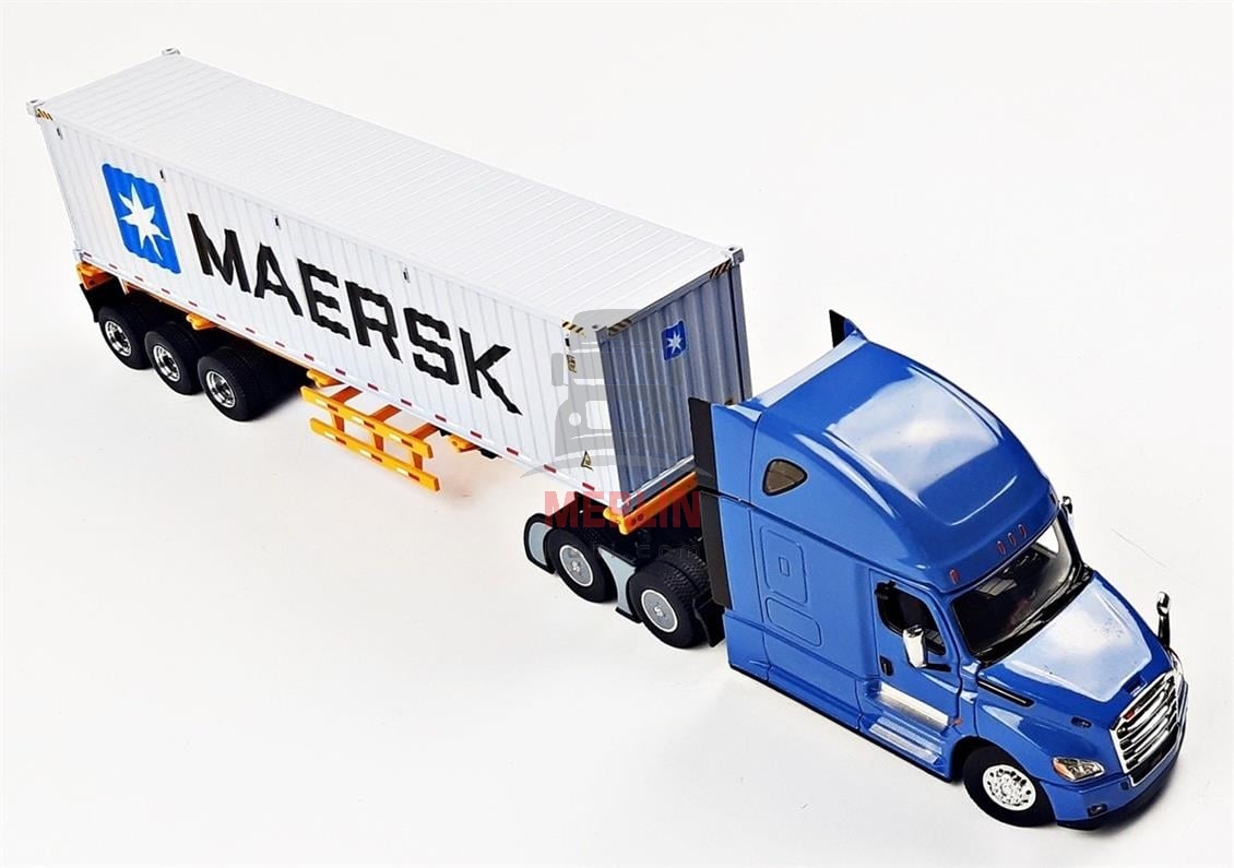 1/50 FREİGHTLİNER Yeni CASCADİA Çekici , DORSE VE 40 LIK KONTEYNER