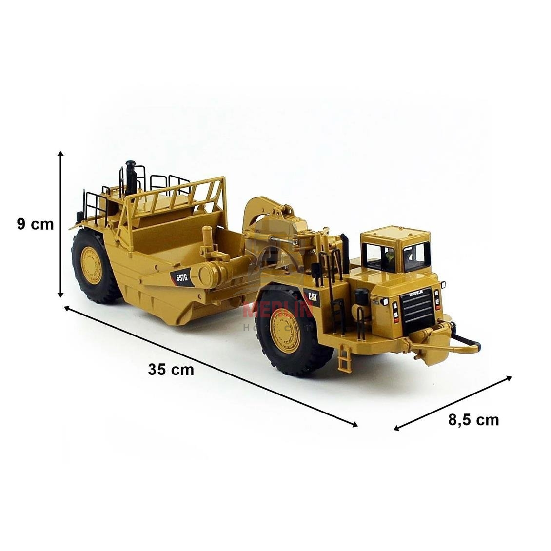 1/50 Caterpillar CAT 657G SCRAPER - Wheeled Scraper Scraper