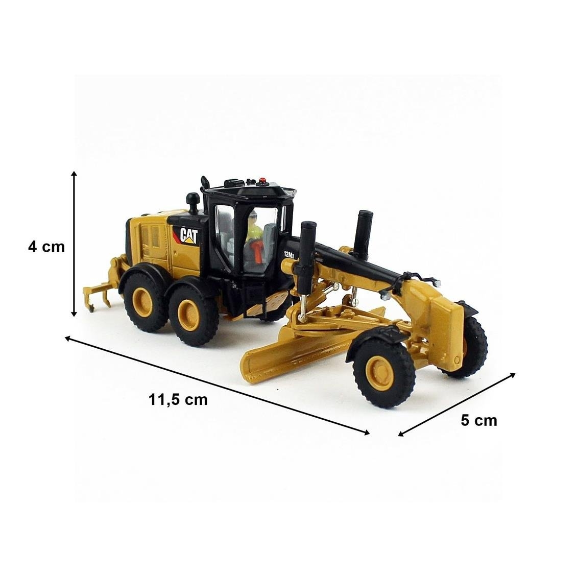 1/87 Scale - Caterpillar 12M3 Greyder