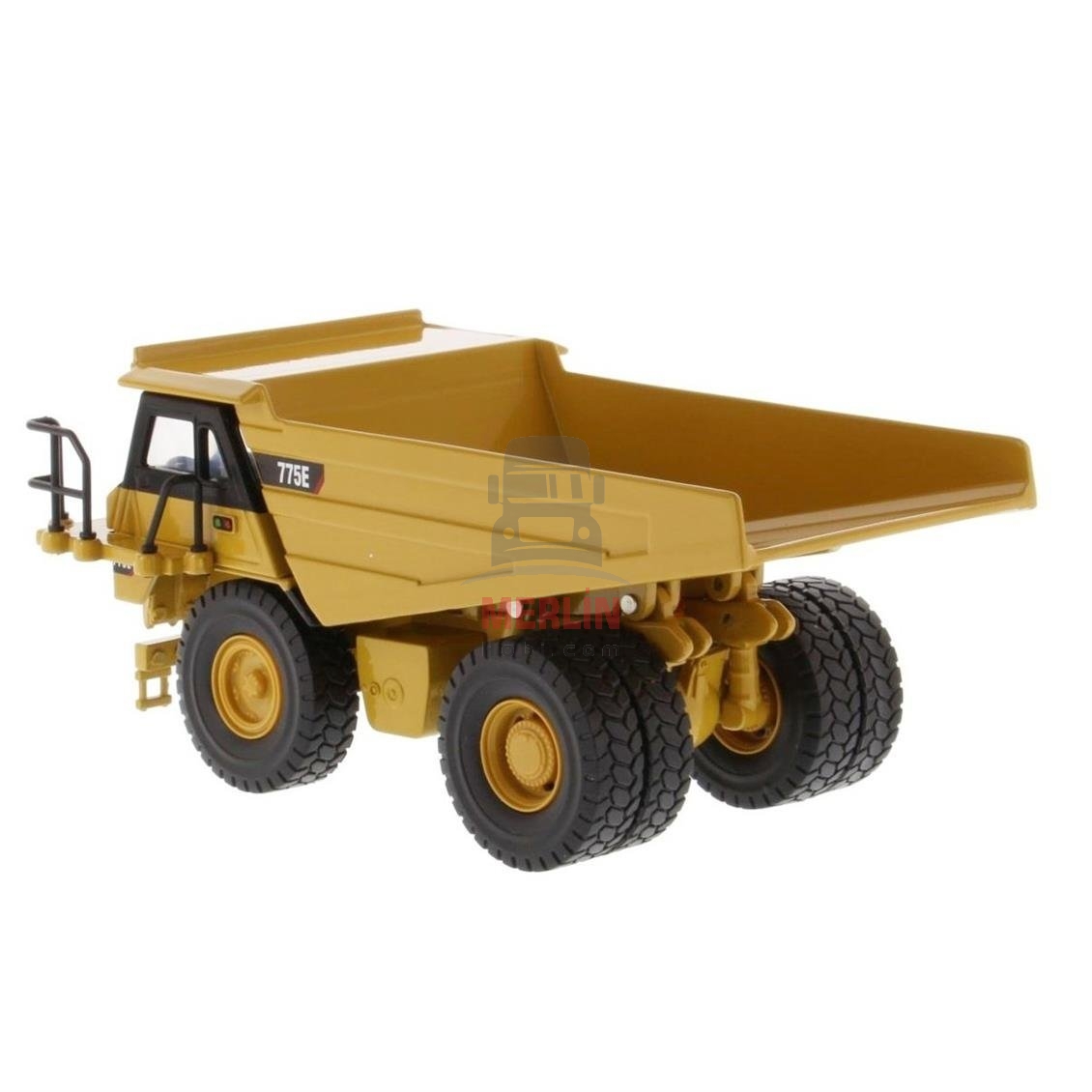 1/64 Ölçek, Cat 775E Saha Kamyonu, Sergilemeye Hazır Metal İş Makinası Modeli