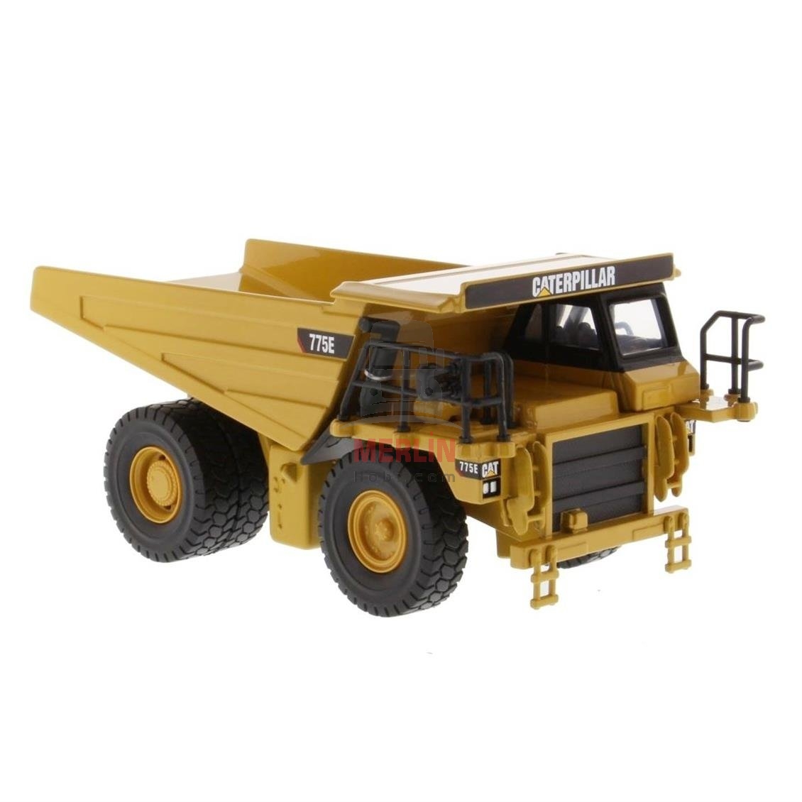 1/64 Ölçek, Cat 775E Saha Kamyonu, Sergilemeye Hazır Metal İş Makinası Modeli