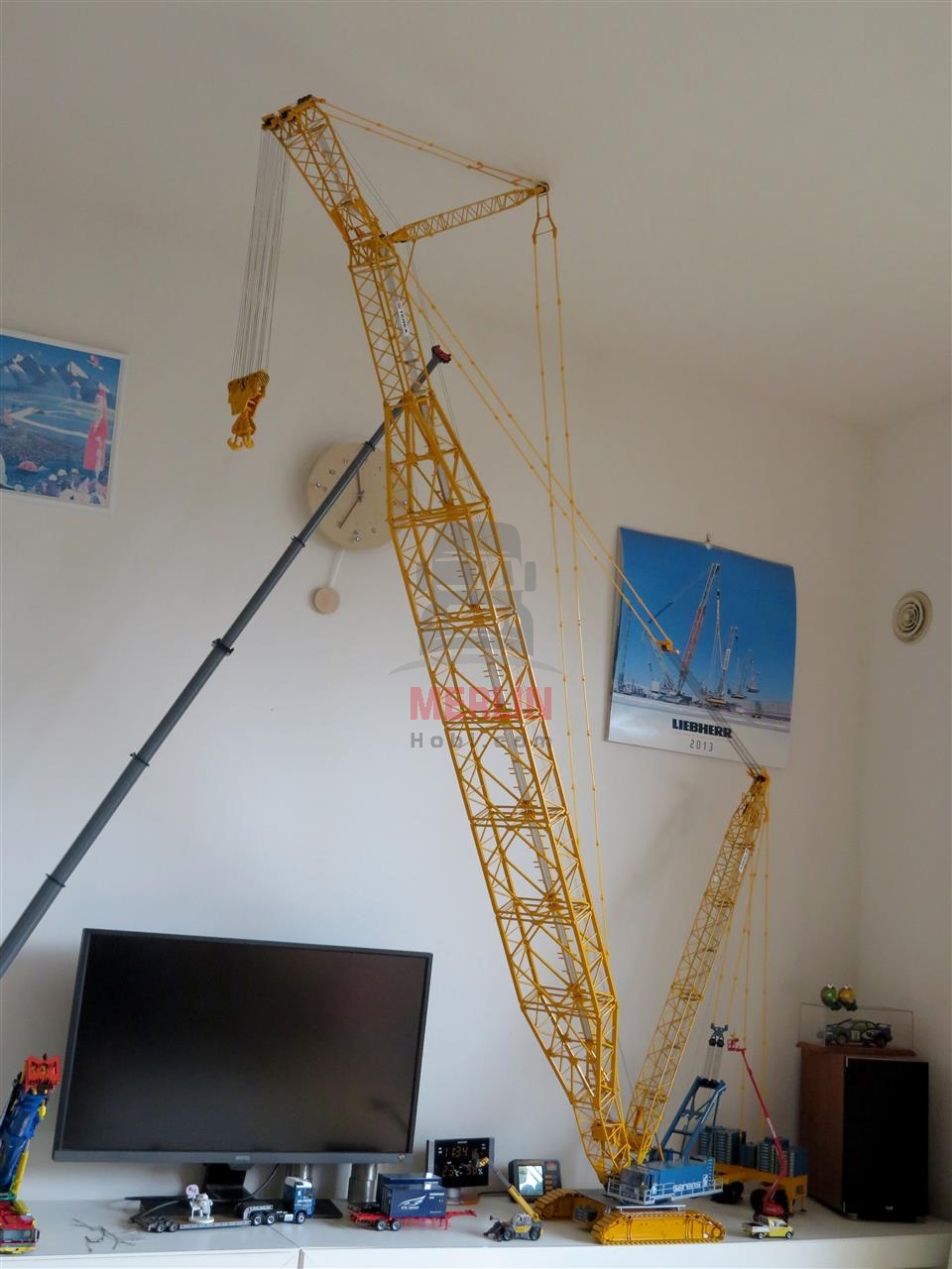 1/50 Demag CC8800 Crawler Crane Boom Booster - Sarens- 