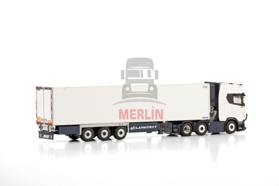 1/50 F.L.T; SCANIA S HIGHLINE CS20H 6X2 TWIN STEER REEFER TRAILER - 3 AXLE
