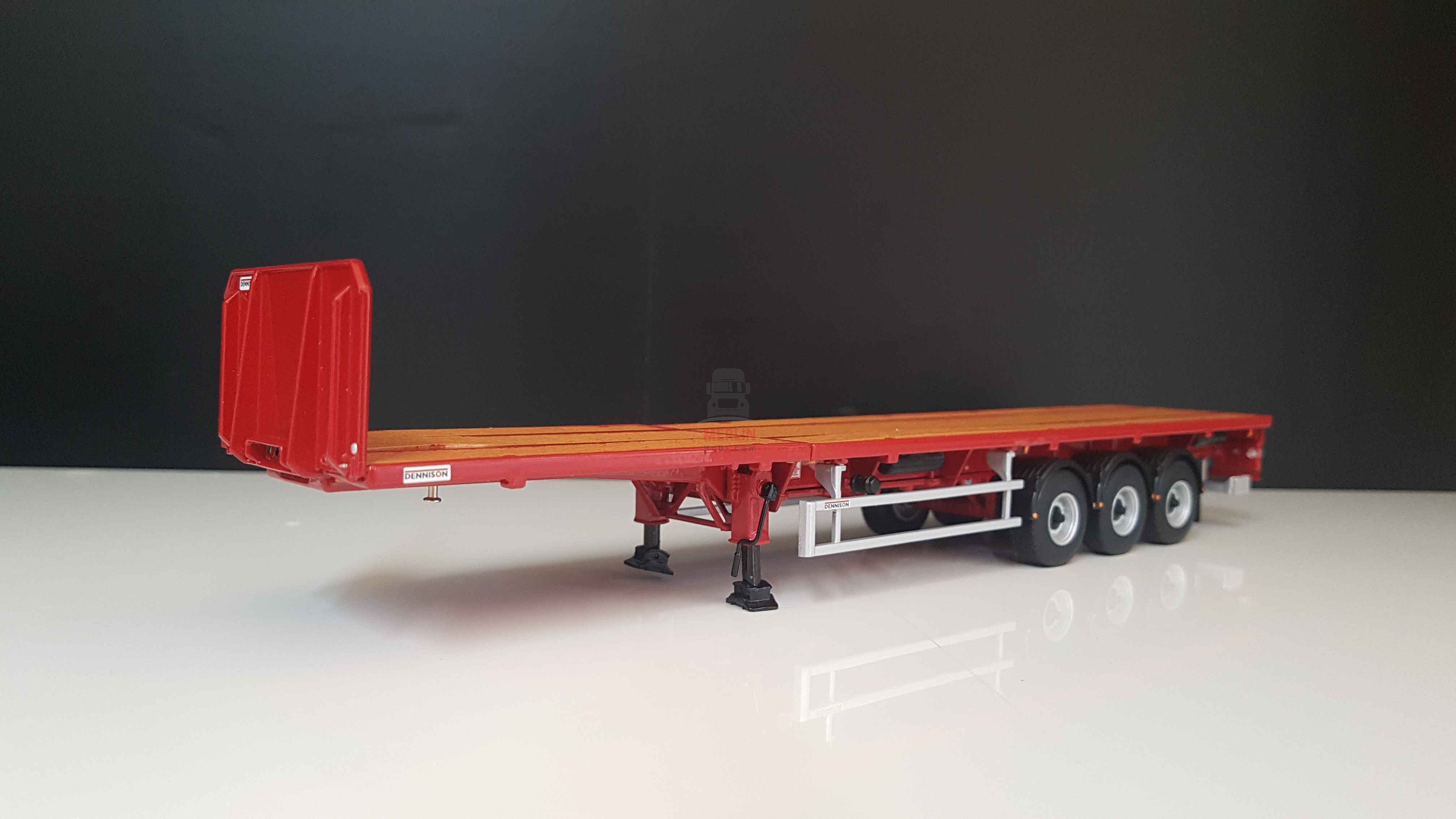 1/50 Scania Nextgen R730 4x2  + FLATBED TRAILER - 3 AXLE Tır Çekici