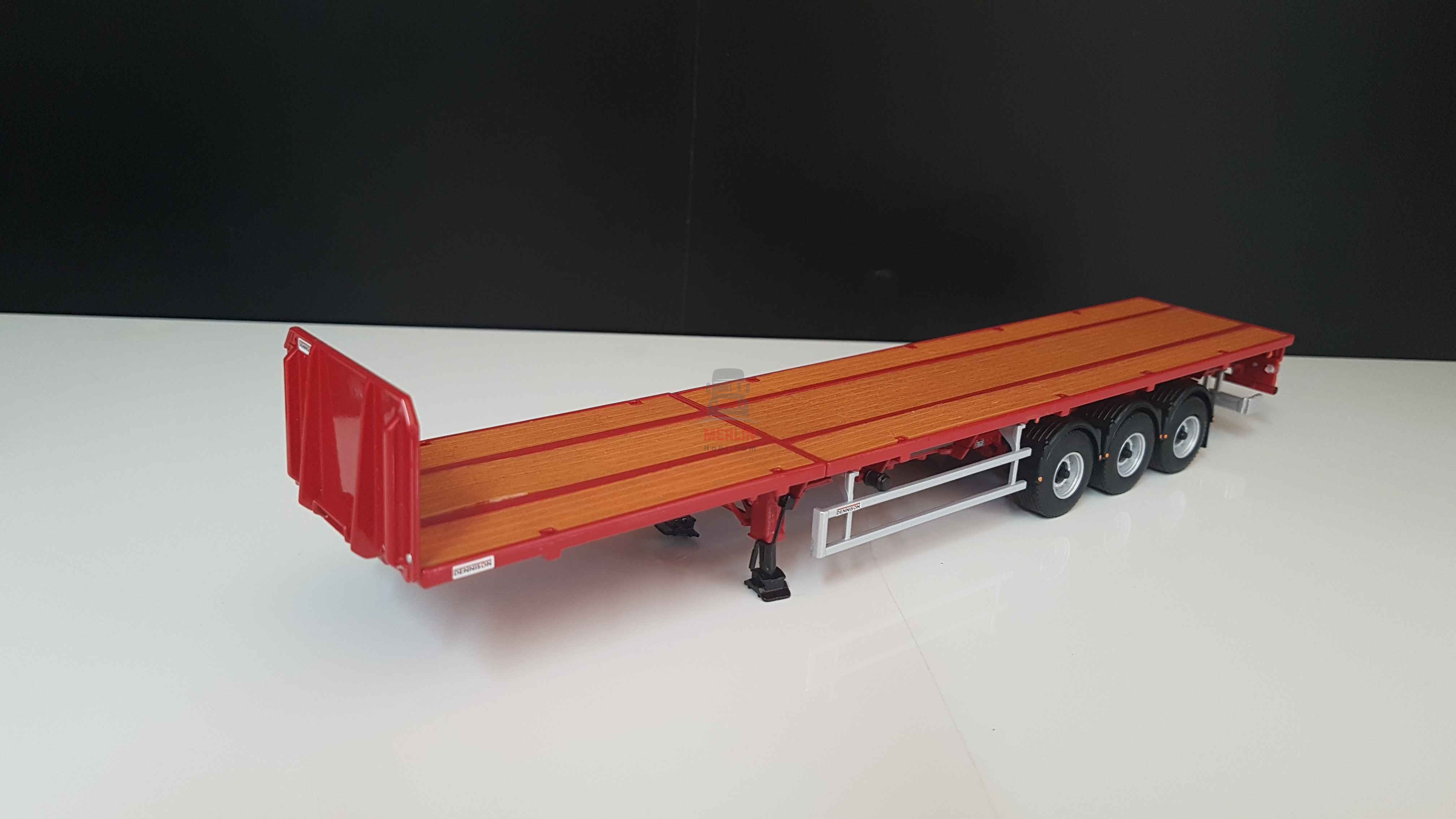 1/50 Scania Nextgen R730 4x2  + FLATBED TRAILER - 3 AXLE Tır Çekici