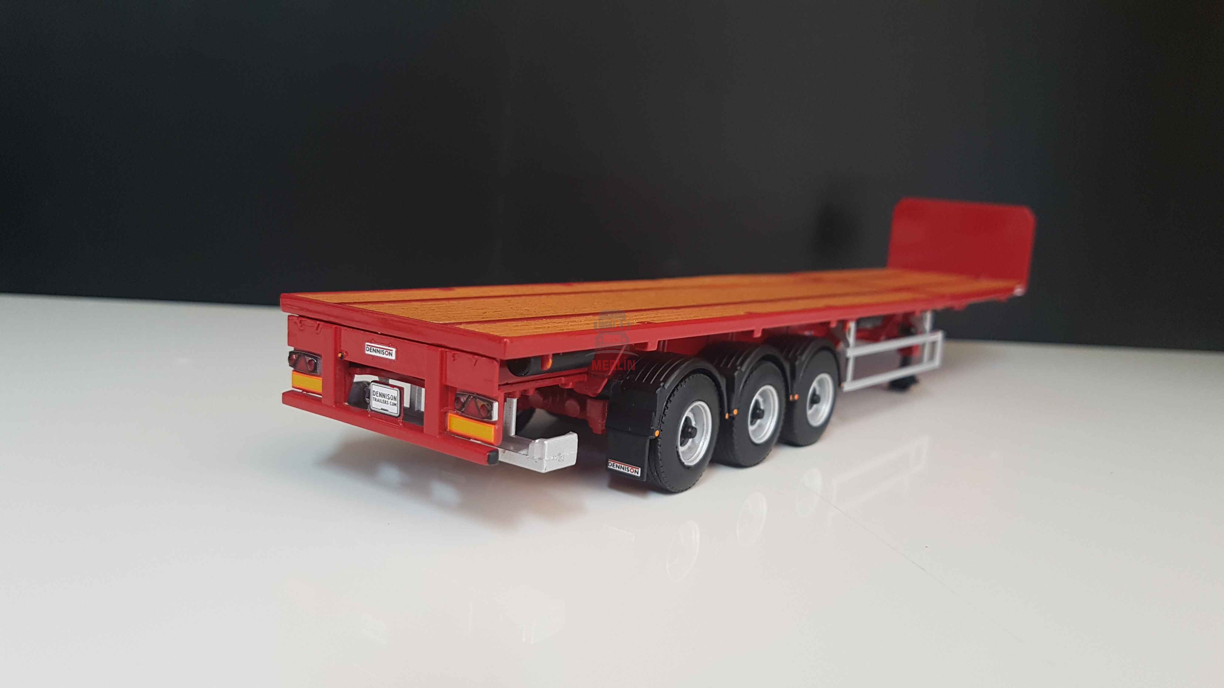 1/50 Scania Nextgen R730 4x2  + FLATBED TRAILER - 3 AXLE Tır Çekici