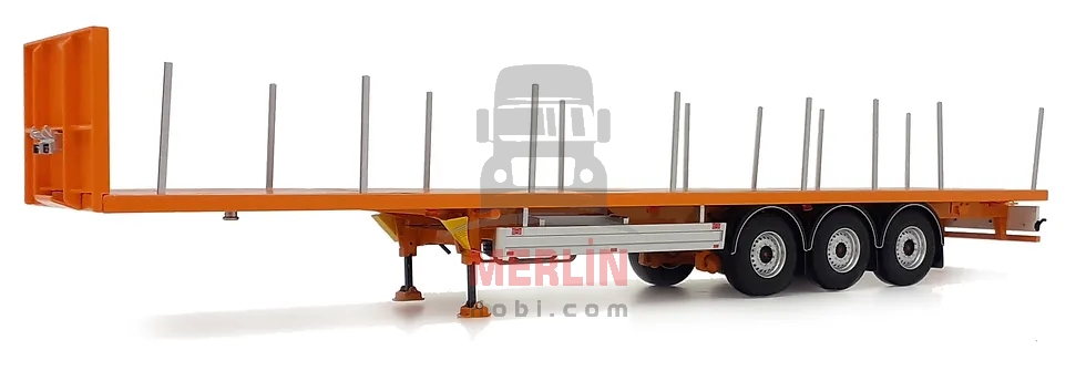 1/32 Marge Flatbed Trailer Sarı Renk