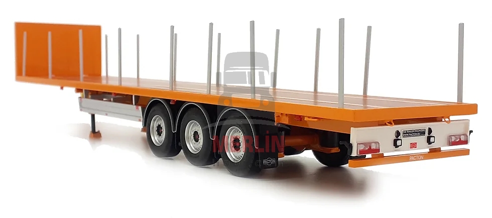 1/32 Marge Flatbed Trailer Sarı Renk