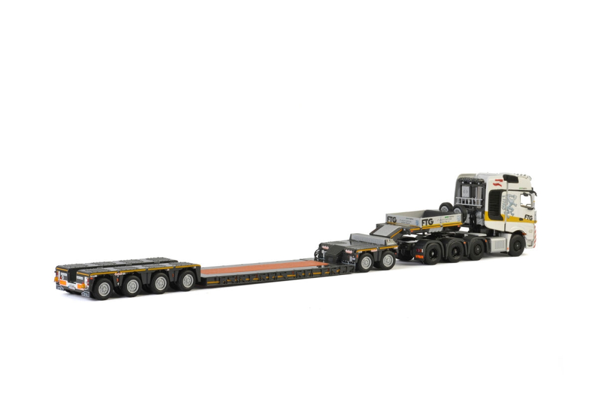 Mercedes Actros Giga Space Nooteboom lowloader - FTG Felber Transport Tır Çekici