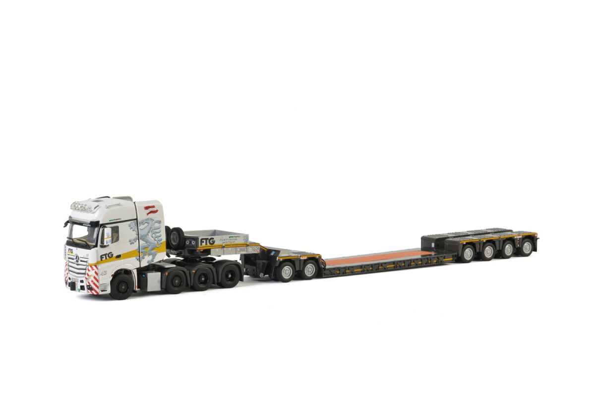 Mercedes Actros Giga Space Nooteboom lowloader - FTG Felber Transport Tır Çekici