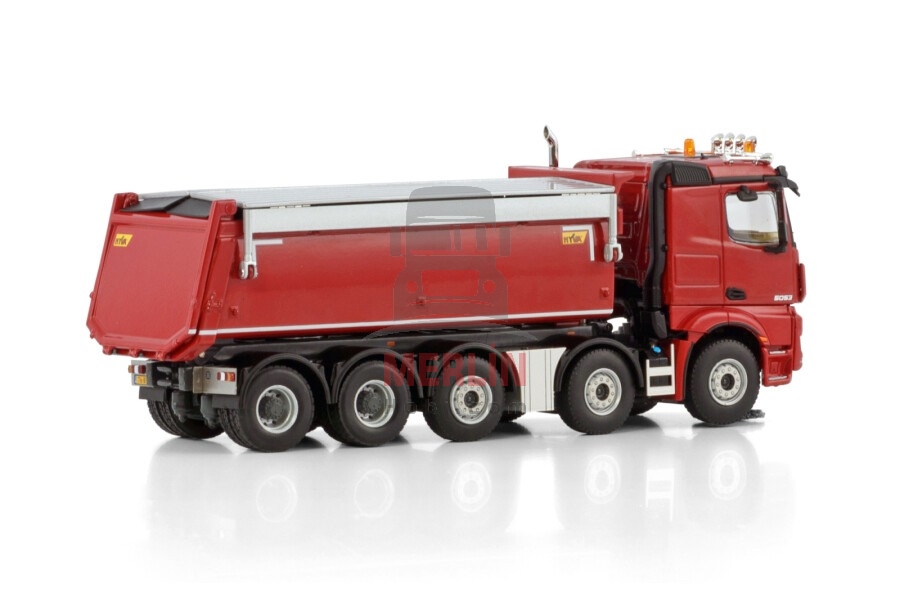 1/50 Haan Scheemda; MERCEDES-BENZ AROCS MP4 2.300MM CLASSIC SPACE TIPPER TRUCK 10X4