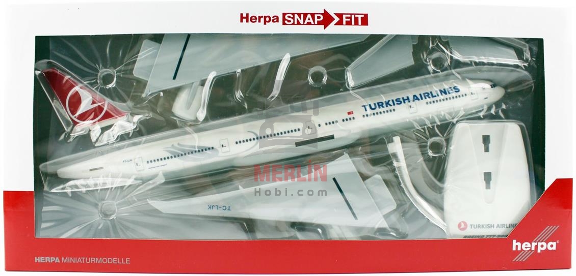 1/200 B777-300ER TURKİSH AİRLİNES TC-IZMİR - Merlin Hobi
