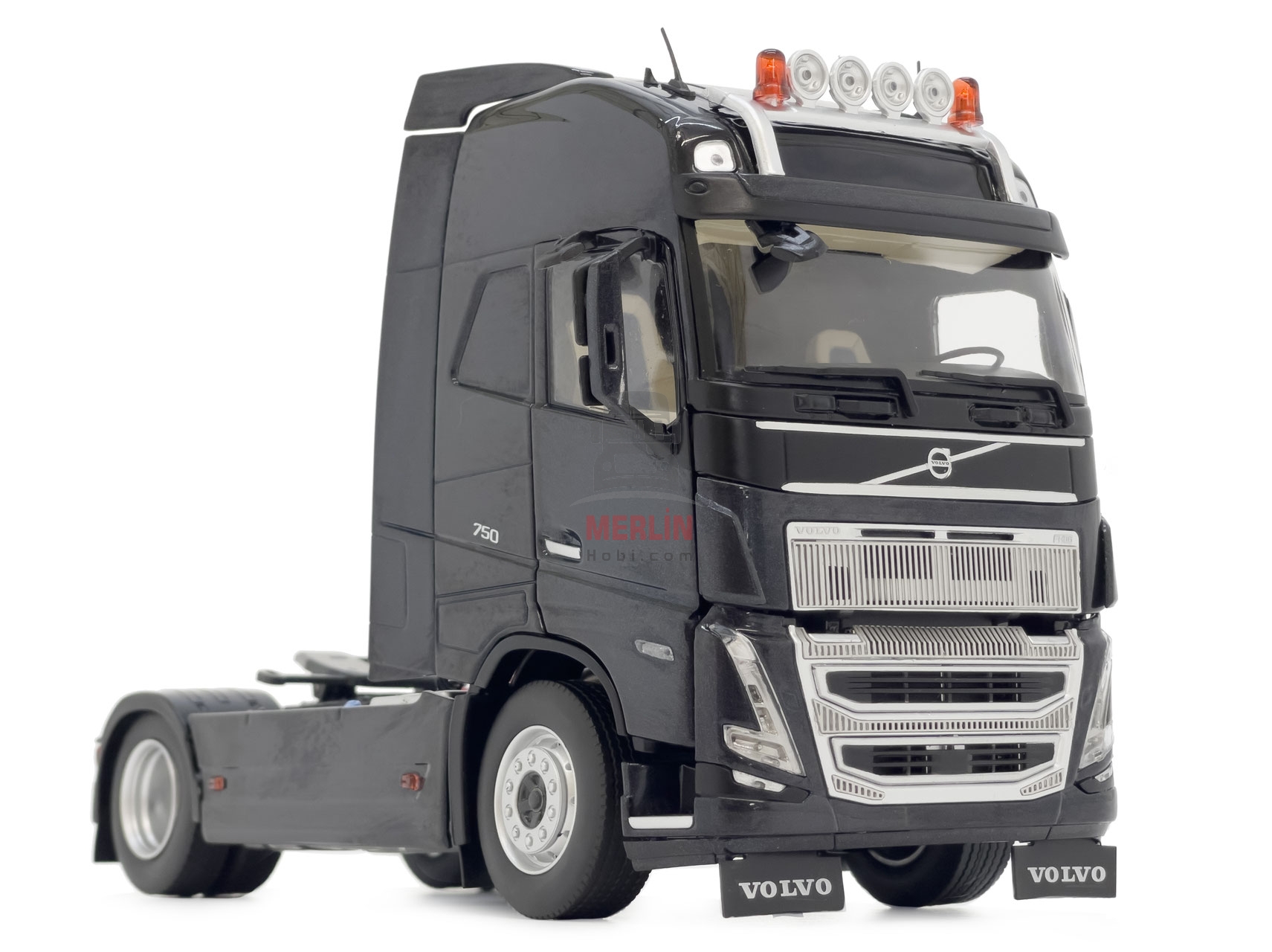 1/32 Marge Volvo FH5 FH16 750hp 4x2 - Anthracite - Merlin Hobi