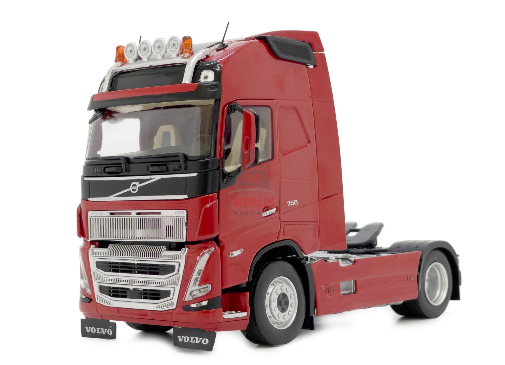 1/32 Marge Volvo FH5 FH16 750hp 4x2 - Red Colour - Merlin Hobi