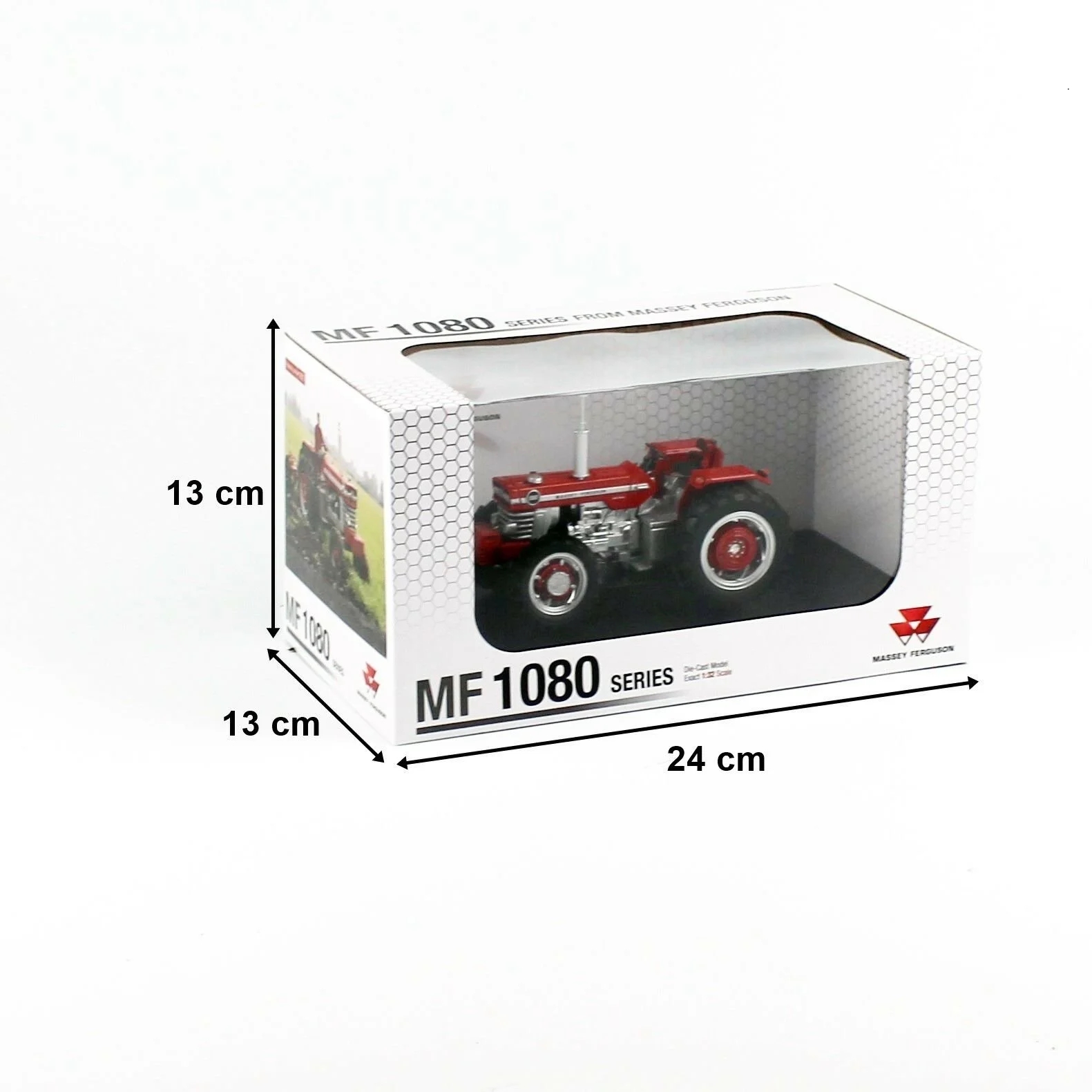 Massey Ferguson MF 1080 トラクター 1/32 UH Massey Ferguson 1080-4wd- 1970 Collector Tractor Model 1