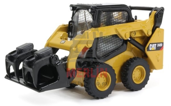 1/50 Caterpillar 242D 3 Attachment - Wheel Mini Loader (Loader)