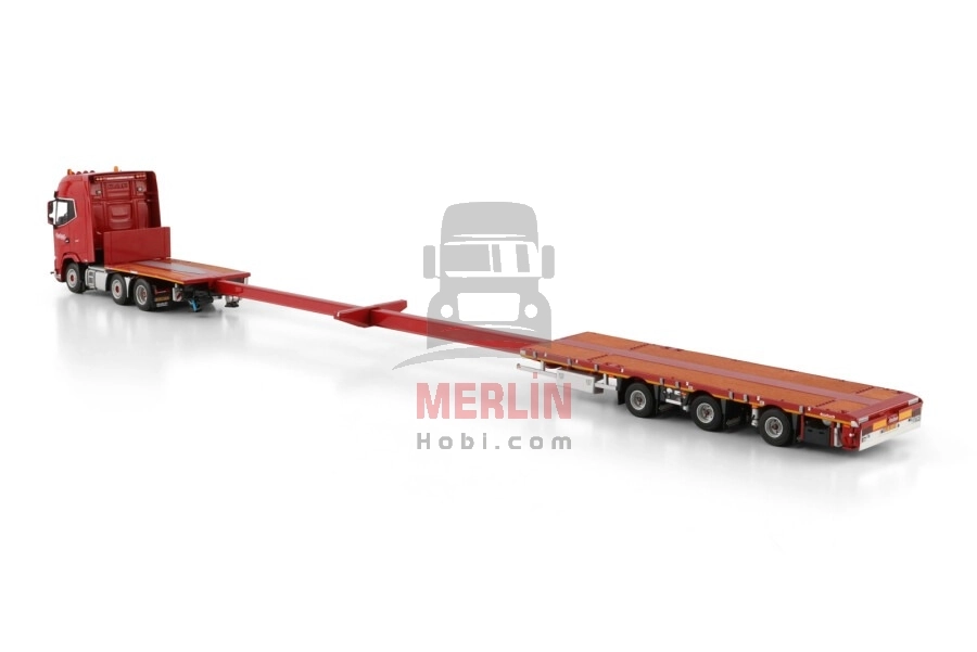 1/50 Nooteboom Red Line; DAF XG+ MY25 6X2 TAG AXLE FLATBED MEGA