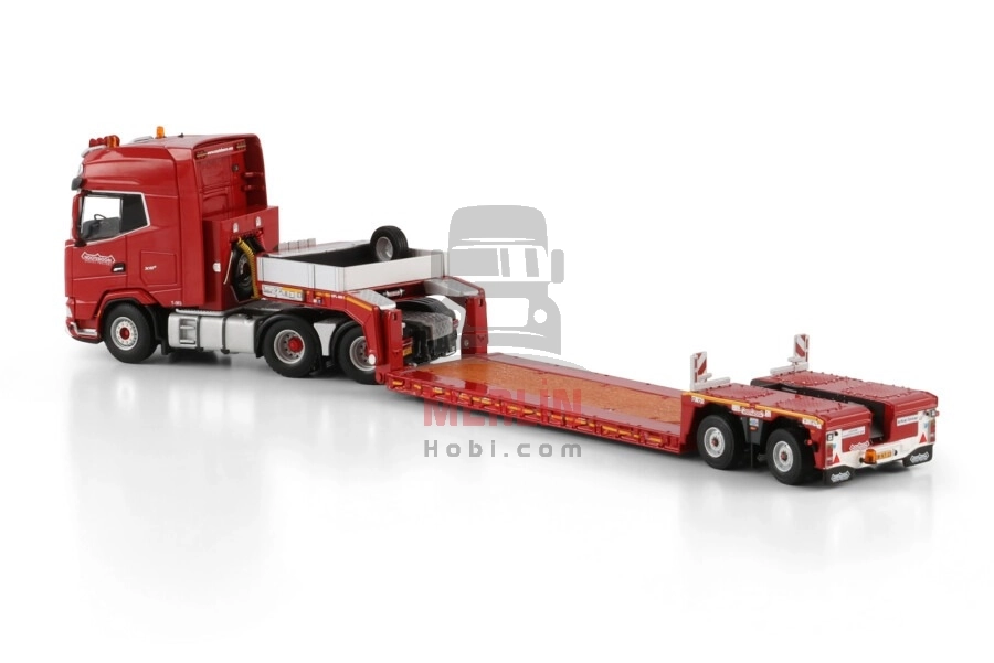1/50 Nooteboom Red Line; DAF XG+ MY25 6X4 EURO PX LOW LOADER - 2 AXLE