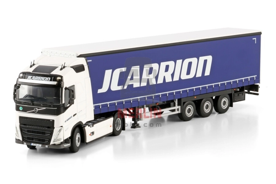 1/50 Transportes J. Carrión; VOLVO FH5 GLOBETROTTER 4X2 CURTAINSIDE TRAILER - 3 AXLE