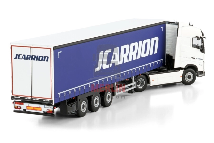 1/50 Transportes J. Carrión; VOLVO FH5 GLOBETROTTER 4X2 CURTAINSIDE TRAILER - 3 AXLE