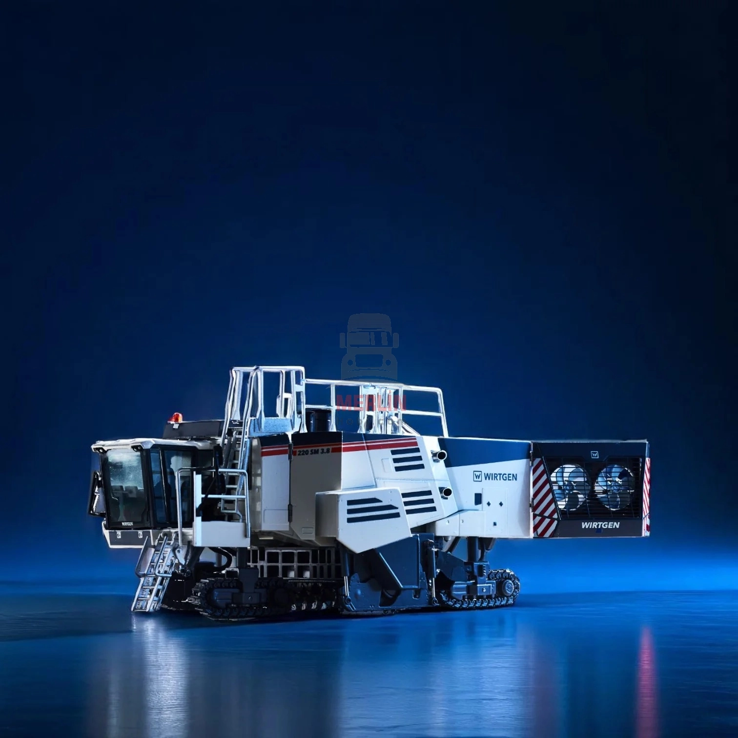 1/50 Wirtgen 220SM 3.8 surface miner - sergilenmeye hazır model araç