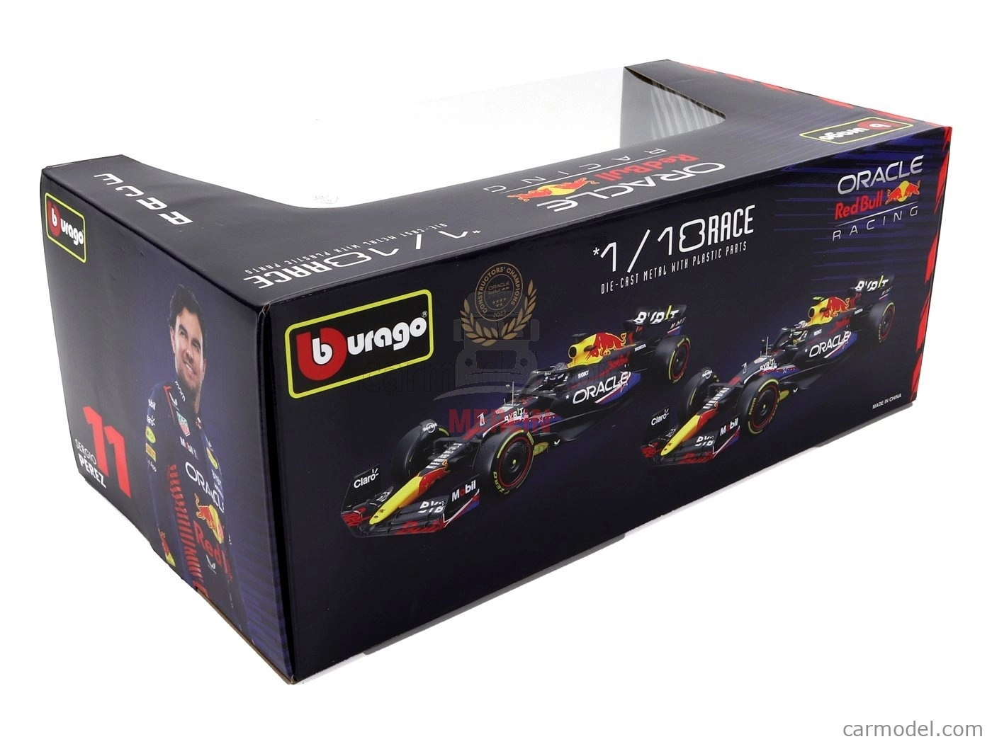 1/18 BURAGO - RED BULL - F1  RED BULL RACING N 1 WORLD CHAMPION  2023 MAX VERSTAPPEN