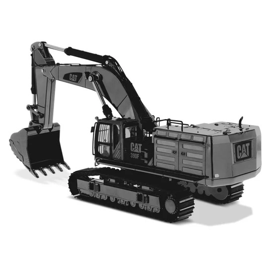 Cat 390F L hydraulic excavator gunmetal 1:50