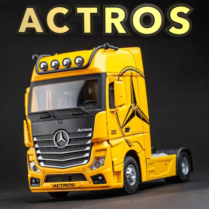 1/36 ölçekli Actros 1851 4x2 - Sarı Renk