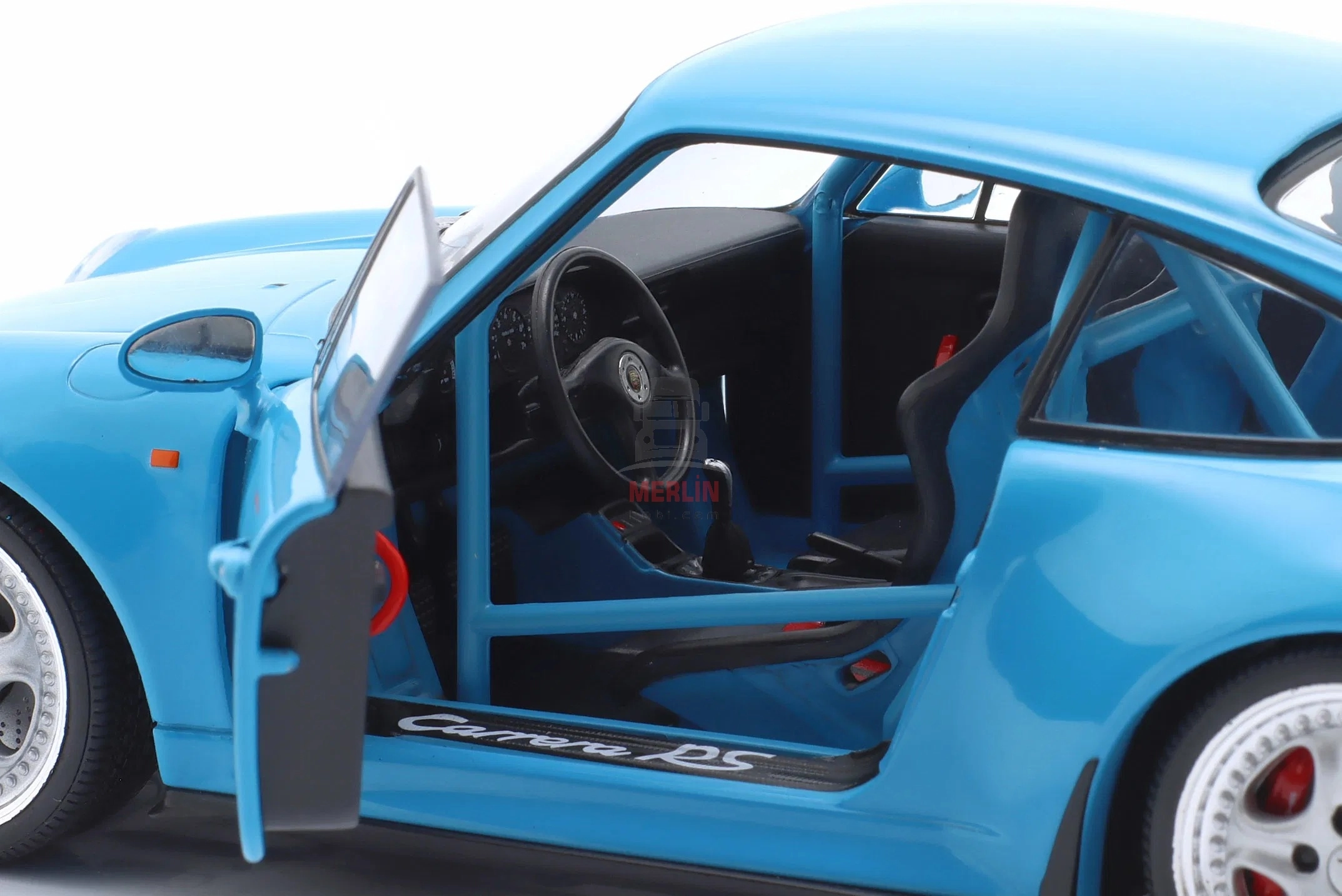 Solido 1/18 Scale Porsche 911 (993) Clubsport – Riviera Blue – 1997