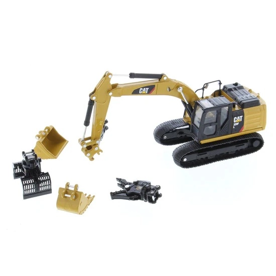 Cat 320F L hydraulic excavator with 5 tools 1:64