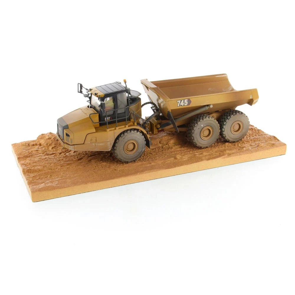 Cat 745 articulated truck weathered 1:50