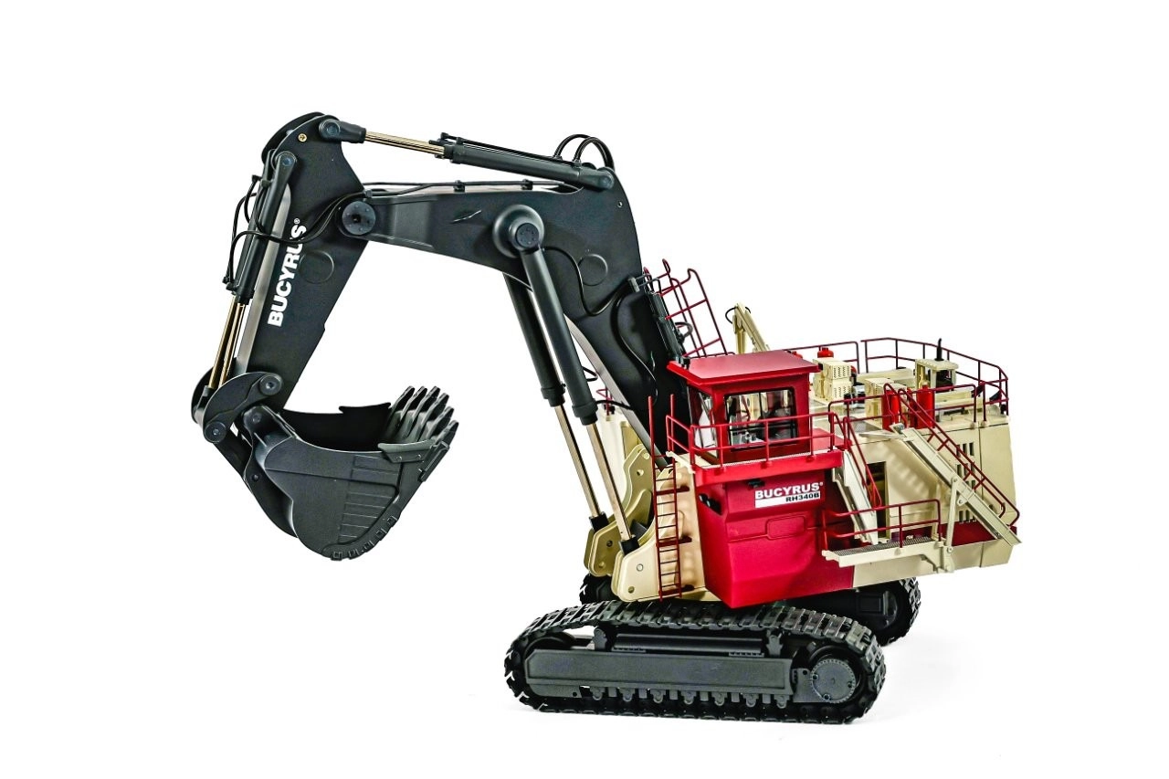 BUCYRUS Excavator RH340B Backhoe