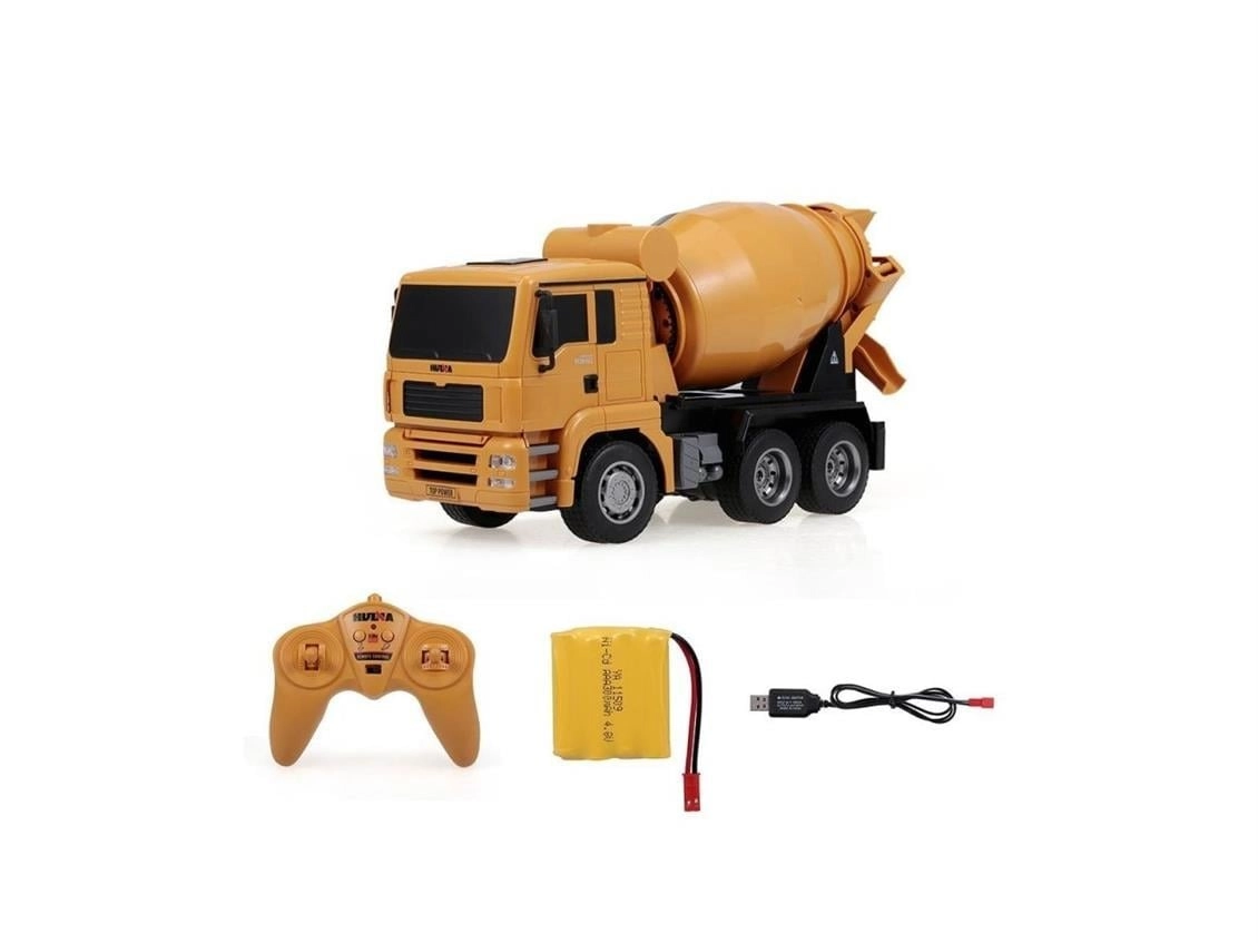 1/18 Ölçek, Çimento Kamyonu, 9 Kanal Uzaktan Kumandalı İş Makinası