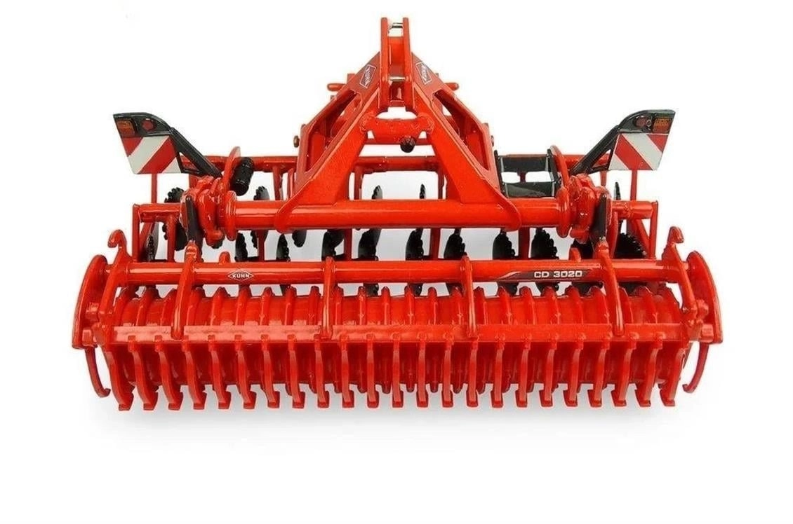 1/32 Ölçek, Kuhn CD 5320 Diskli Kültivatör, Sergilemeye Hazır Metal Tarımsal Makina Modeli