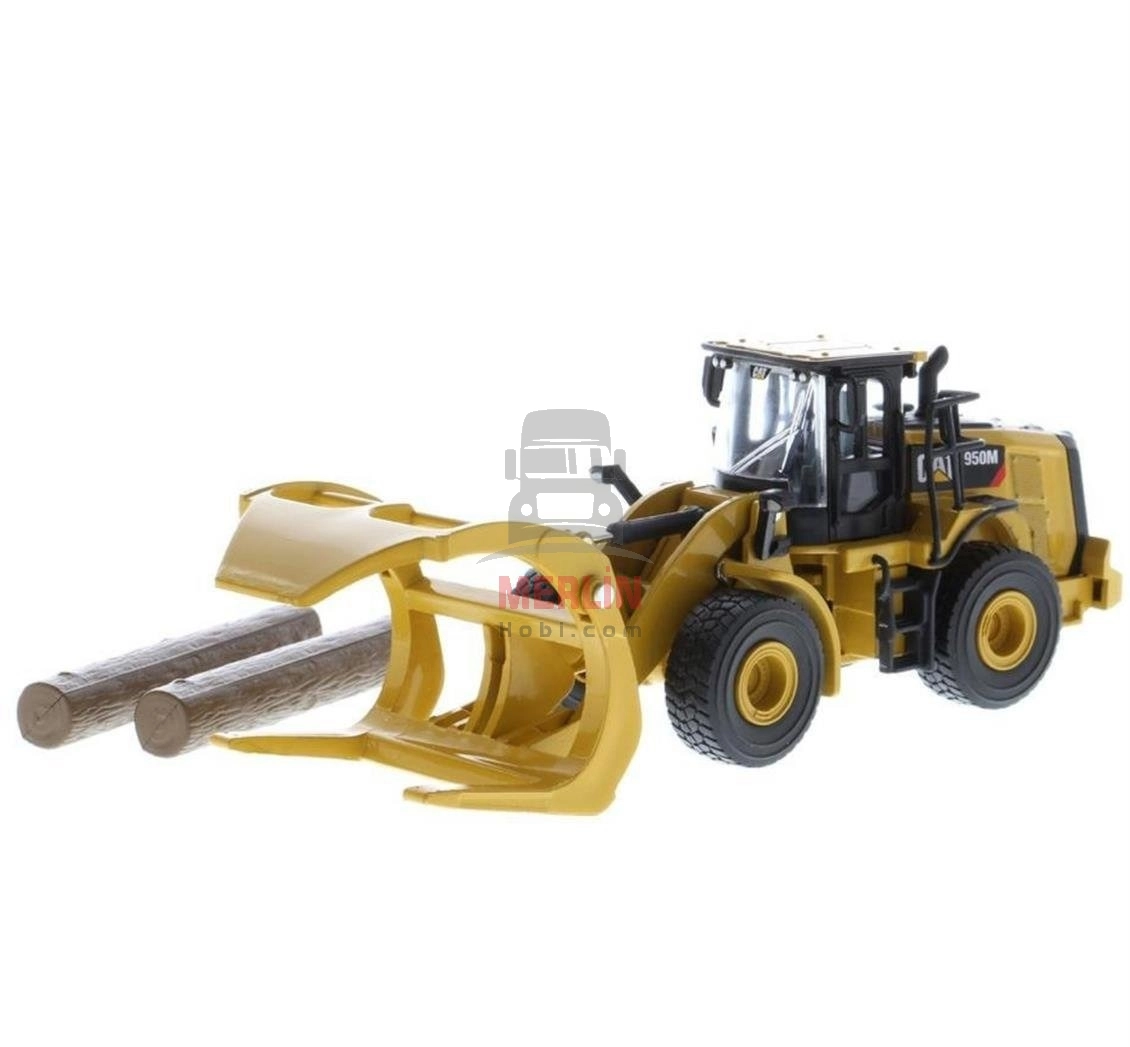 1/64 Scale, Cat 950M Log Transport Fork Loader, Exhibition Ready Metal Construction Machine Model