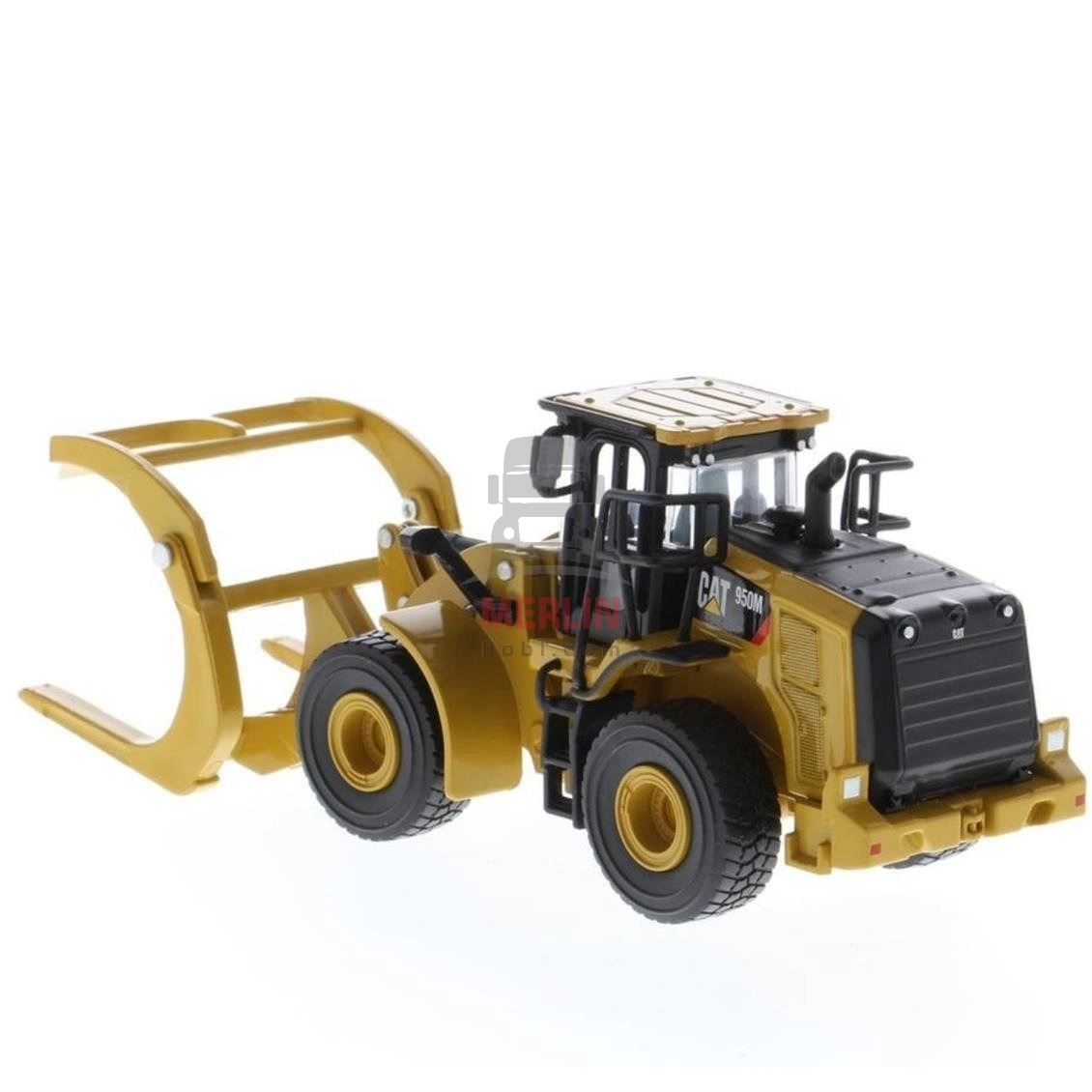 1/64 Scale, Cat 950M Log Transport Fork Loader, Exhibition Ready Metal Construction Machine Model