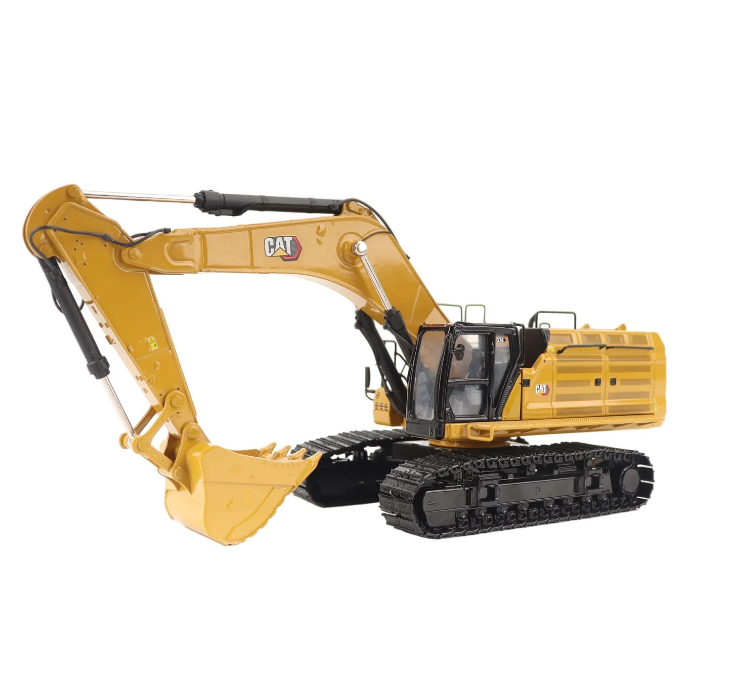 Yeni Logo 1/50 Caterpillar 374 Metal Paletli  Eskavatör