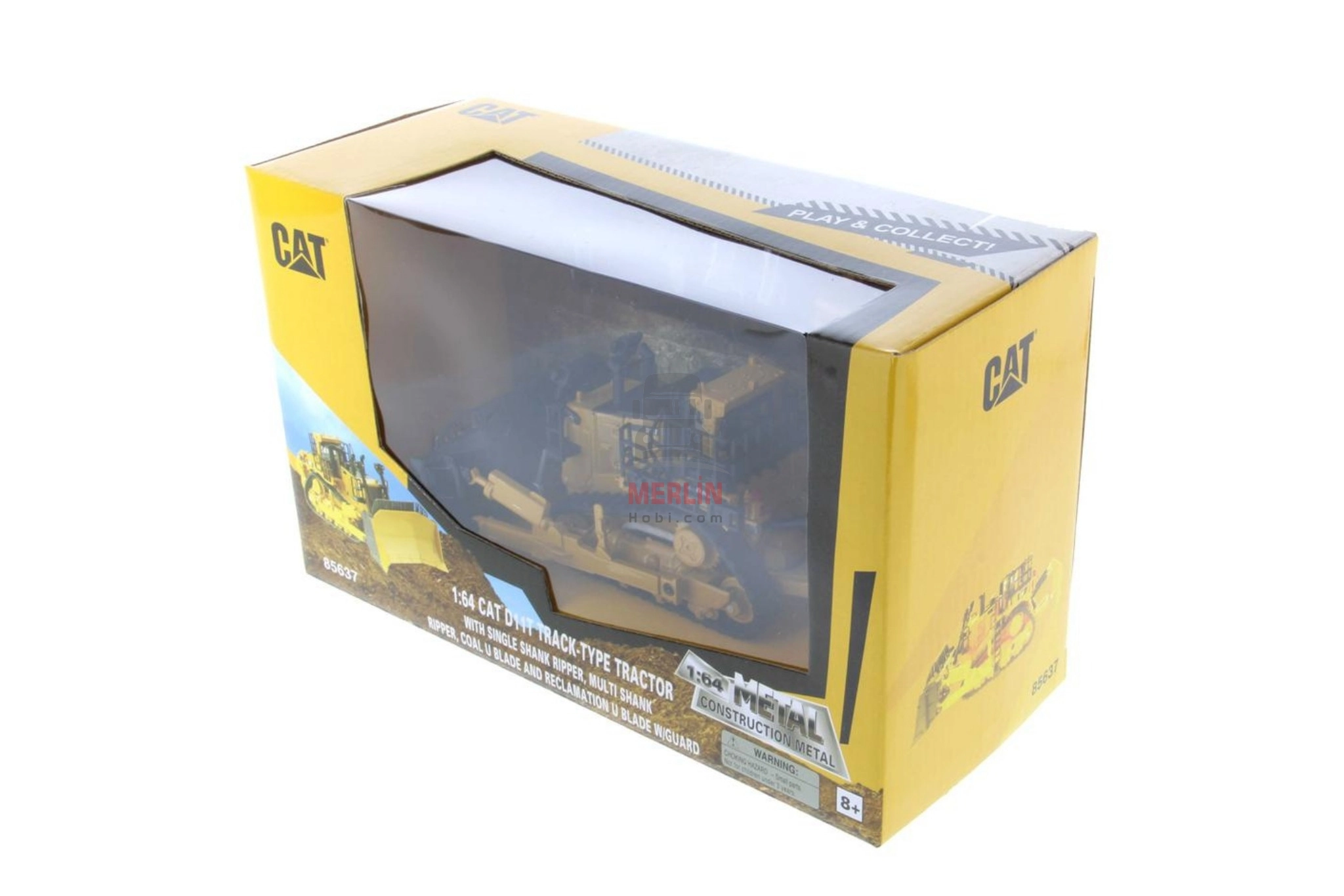 1:64 scale Cat D11 Dozer with 2 Blades and Rear Rippers