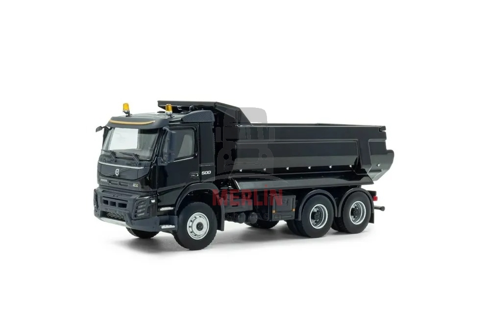 1/50 Volvo FMX 6x4 Damperli Kamyon - Siyah